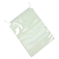 Elkay Plastics, Co, Inc Drawstring Bag Clear w/ White Block 1000/Case - DS151014W