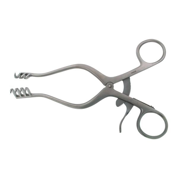 BR Surgical, LLC Weitlaner Retractor 6-1/2" Stainless Steel Ea - BR18-67016