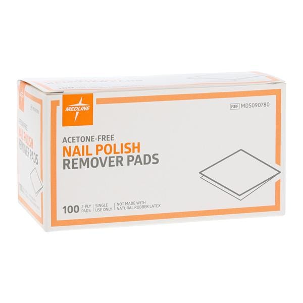 Medline Industries Inc Nail Polish Remover Acetone Free Disposable Latex-Free 1000/Case - MDS090780