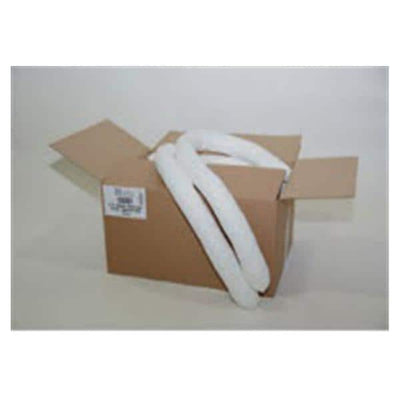 NPS Corp -Spilfyter Absorbent Sock 36gal White Non-Sterile Cellulose/Polyester For Non-Aggressive Fluids Disposal 15/Case 19066492