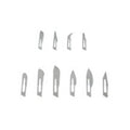 Lab Pulse Med/Energy Beam Blade Surgical #22 Carbon Steel Sterile Disposable 100/Bx  - LP9322