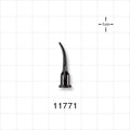 Fine Curved Dispensing Tip, Female Luer Lock, Black -  - 11771