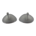 Kentek Corporation Cox IIH Small Single Eye Shield Silver  - PAT-21-262HR