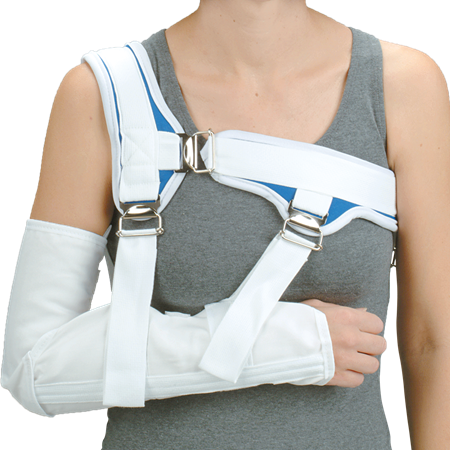 DEROYAL ACROMIOCLAVICULAR SPLINT (PACKAGING - EACH) (SIZE - UNIVERSAL)