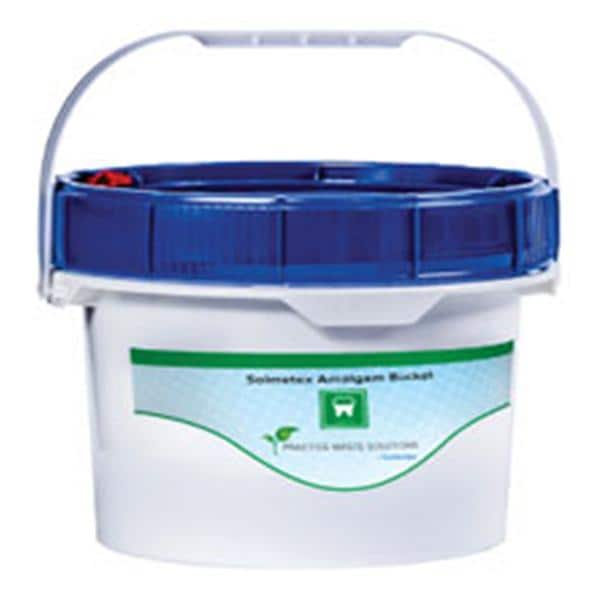 Solmetex -Amalgam Bucket 5qt Plastic Each PWS-AB-1