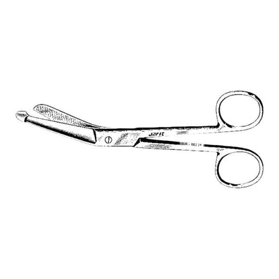 Integra Neurosciences  Lister Bandage Scissors Angled 7-1/4" Stainless Steel Ea - 100526
