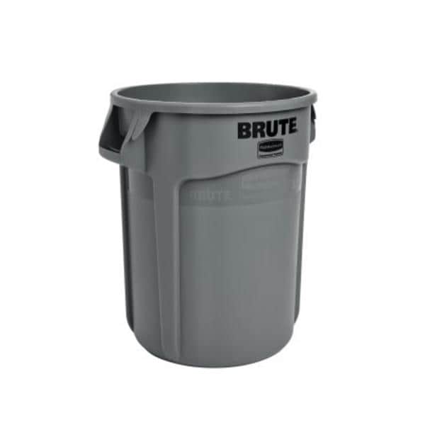Newell Brands Dist. LLC Can Trash Brute Resin Integrated Cinches Vented/Rounded Handles 6/Case - FG262000GRAY