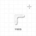Elbow Connector, Barbed, Natural - Fits 3/16 inch ID Tubing (0.188 inch, 4.76 mm) - 11815