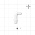 Elbow Connector, Barbed, Natural - Fits 1/4 inch ID x 1/8 inch ID Tubing (0.25 inch x 0.125 inch, 6.35 mm x 3.18 mm) - 11817