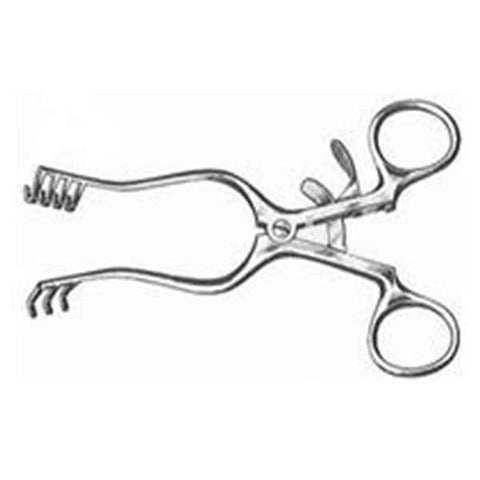 BR Surgical, LLC Weitlaner Retractor 6-1/2" Stainless Steel Ea - BR18-67116