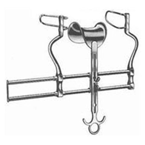 BR Surgical, LLC  Balfour Retractor 10" Stainless Steel Ea - BR18-76425