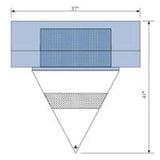C-Core Medical, Inc 37x41" Sterile Surgical Drape Non-Fenestrated - 19141