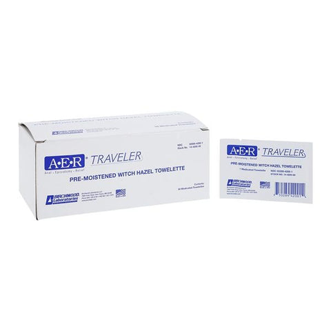 Birchwood Labs, Inc. A.E.R. Traveler Towelette 600/Case - 14-4200-50