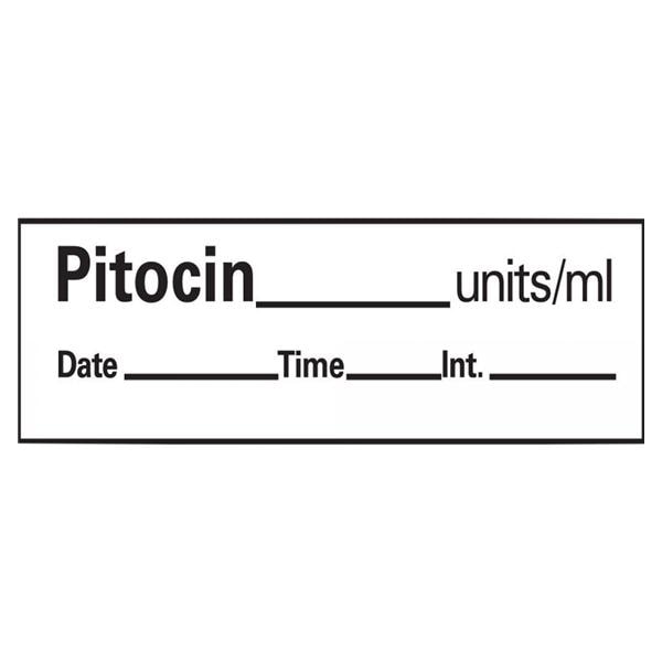 Precision Dynamics Corp. Anesthesia Tape DTI Pitocin units/ml White 1/2x500" 500/Rl - AN-23