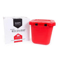 Sharps Compliance Inc -Recovery Mailer System 20gal Red 21-1/2x21-1/4x18-1/2" Plastic Non-Sterile USPS Each 10020