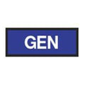 Aspen Surgical  Instrument ID Tape White GEN/Royal Blue 8-1/2x11" Disposable Ea - 158092EEA