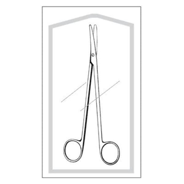 Sklar Instruments -Econo Metzenbaum Dissecting Scissors Curved 7" Stainless Steel Sterile Disposable 25/Case 96-2682