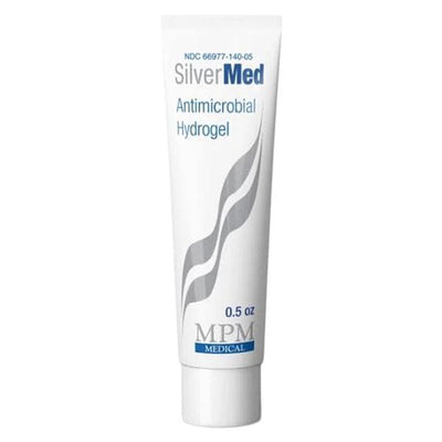 MPM Medical  SilverMed Hydrogel Antimicrobial Hydrogel 3-1/2x10" Strip Adhesive 0.5oz Clear - ABSM1404
