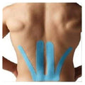 Spidertech, Inc. (NuCap Med) -SpiderTech Kinesiology Tape 100% Cotton/Poly Acrylic Pre Cut Blue Non-Sterile 10/Box TB22053-503