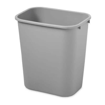 Newell Brands Dist. LLC Can Trash Resin/Smooth Finish Medium No Lid 12/Package - FG295600GRAY