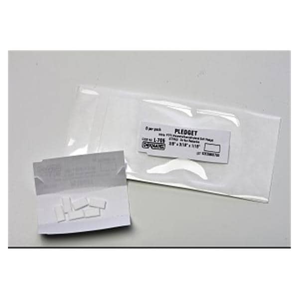 Teleflex LLC -Deknatel Pledget Soft White 1/4" X 1/8" X 1/16" 36/Box K-705