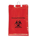 MiniGrip, LLC -Biohazard Bag 1.5mil 11x14" Red/Black Polypropylene 500/Case MDG UFDD1114