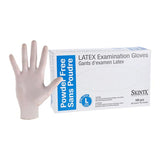TG Medical -SkinTX Latex Exam Gloves Large White Non-Sterile, 10 BX/CA 90015