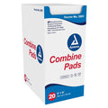 Dynarex Corporation Fluff Filled ABD Combine Pad 5x9" Sterile Non-Woven Outer, 20 BX/CA - 3501