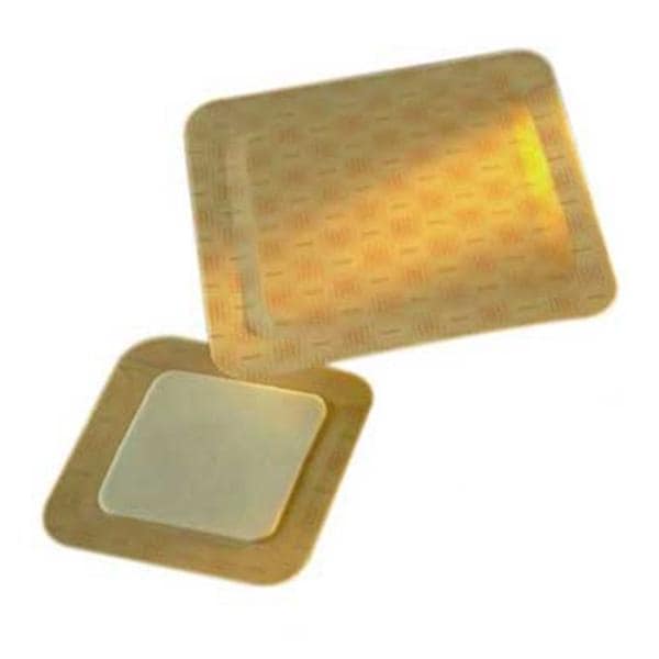 Coloplast Biatain Polyurethane Foam Wound Dressing 8x8" Sterile Non-Adhesive Yellow Abs - 3416