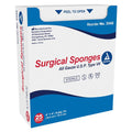 Dynarex Corporation 100% Cotton Gauze Sponge 4x4" 12 Ply Sterile Pad LF  - 3345