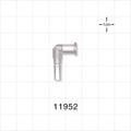 Elbow Connector, Female Luer Lock, Male Luer Slip, Clear -  - 11952