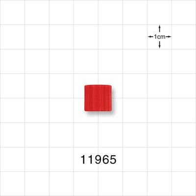 Luer Lock Ring, Red -  - 11965