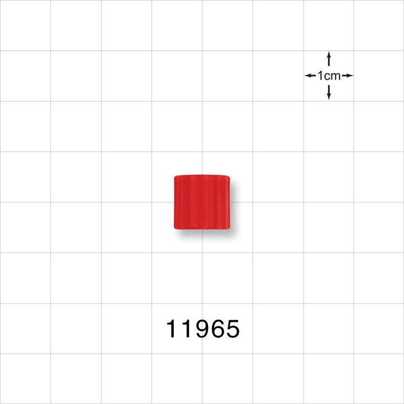 Luer Lock Ring, Red -  - 11965