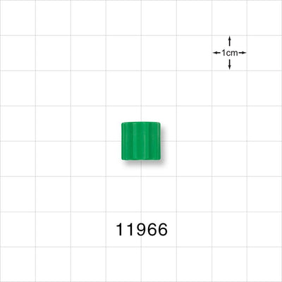 Luer Lock Ring, Green -  - 11966