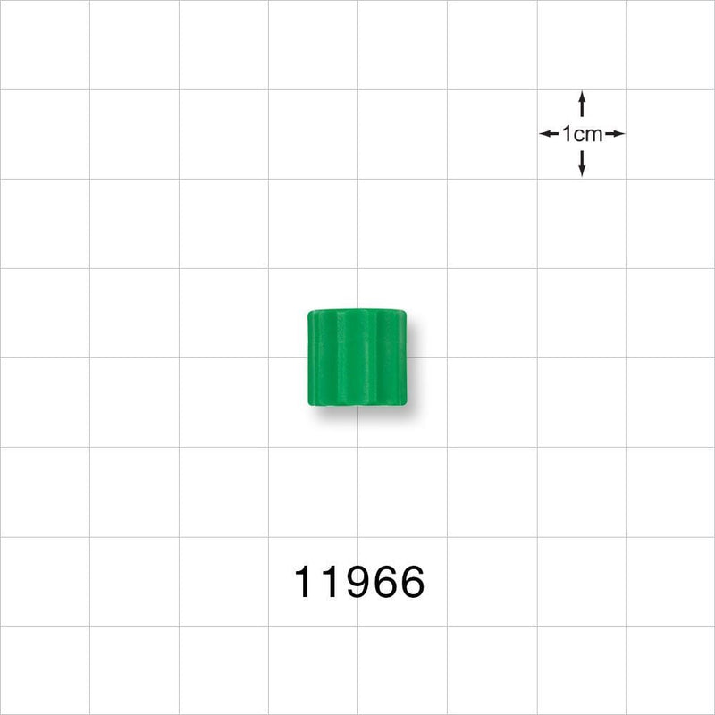 Luer Lock Ring, Green -  - 11966