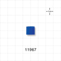 Luer Lock Ring, Blue -  - 11967