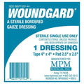 MPM Medical WoundGard Gauze Bordered Dressing 4x4" Sterile Square Non-Adherent  - MP00092C