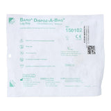 Bard Medical Division Dispoz-A-Bag Urinary Leg Bag 19oz Reusable Rubber Cap Drain Valve, 48 EA/CA - 150102
