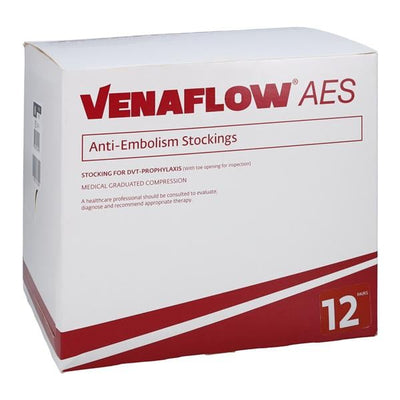 DJO, Inc  VenaFlow Anti-Embolism Stocking Calf High Medium Unisex 17" White- 500R-3