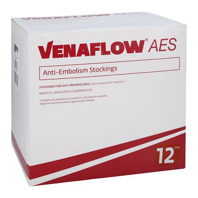 DJO, Inc VenaFlow Anti-Embolism Stocking Calf High Large Unisex 18" White - 500R-4