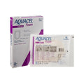 Convatec US Aquacel Foam Dressing 8x5-1/2" Adherent Silicone Adhesive  - 420625