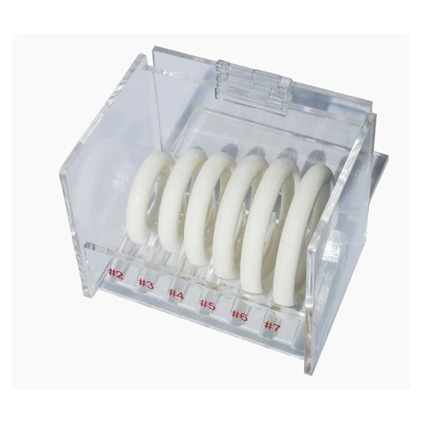 Medgyn Products Inc  Pessary Ring Size 2-7 w/o Support Medical Grade Silicone - 51000