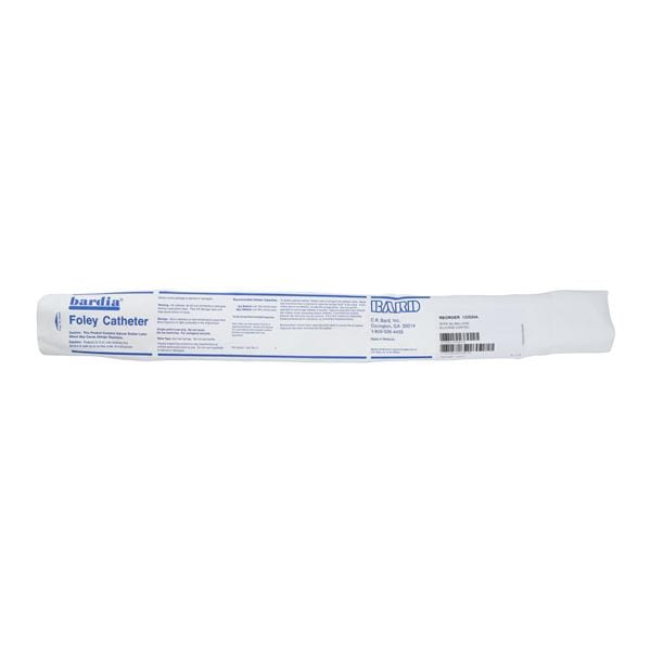 Bard Medical Division Catheter Foley Bardia 20Fr 5cc Medium Tip Silicone Elastomer Coated 2-Way 16" Ea, 12 EA/CA - 123520A