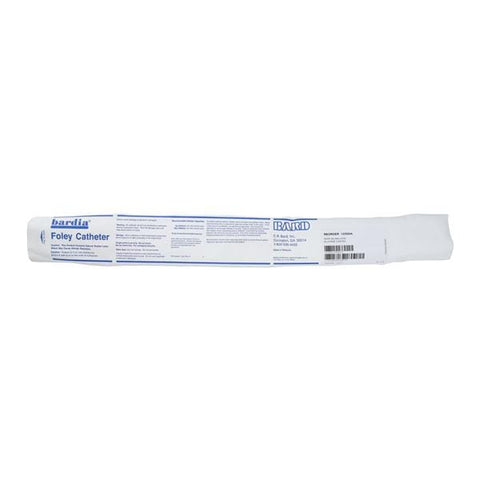 Bard Medical Division Catheter Foley Bardia 20Fr 5cc Medium Tip Silicone Elastomer Coated 2-Way 16" Ea, 12 EA/CA - 123520A