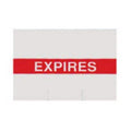 SPS Medical Labels Red "Expires" 10Rl/Box - REL-010