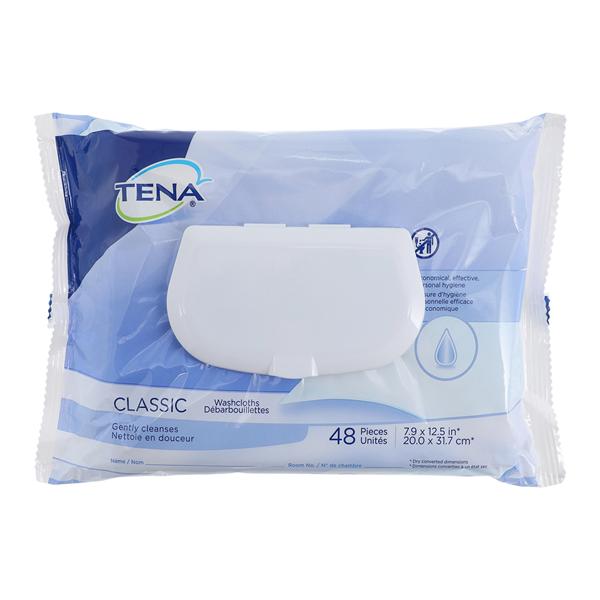 National Distribution & Contra Tena Classic Personal Washcloth Mildly Scented 576/Case - HMS 65724