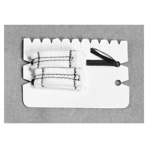 Teleflex LLC Cotton Neuro Sponge 1/2x1-1/2" Sterile Patties Sheet X-Ray Detectable - 200103