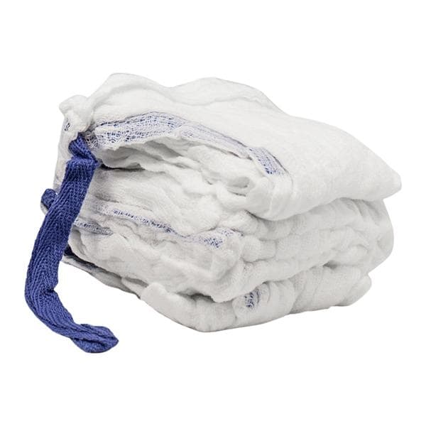 Dukal LLC Bioguard Cotton Laparotomy Sponge 12x12" Non-Sterile X-Ray Detectable Pre-Washed - KP-7012