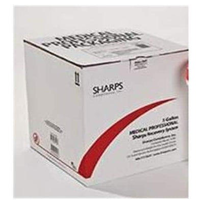 Sharps Compliance Inc -Replacement Mailer Box 5gal Red/White 8.5x12x12.25" Cardboard For Recovery System Non-Sterile Disposable Each 150002