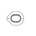 Beaver-Visitec Int Visitec Plastic Eye Bandage Sterile Oval Universal - 8590300